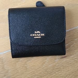 Coach small trifold wallet